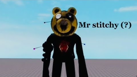 Piggy TROI concepts Mr stitchy (?) concept jumpscare