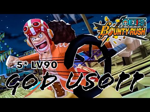 First Look 5 God Usopp Ss League Gameplay One Piece Bounty Rush Youtube
