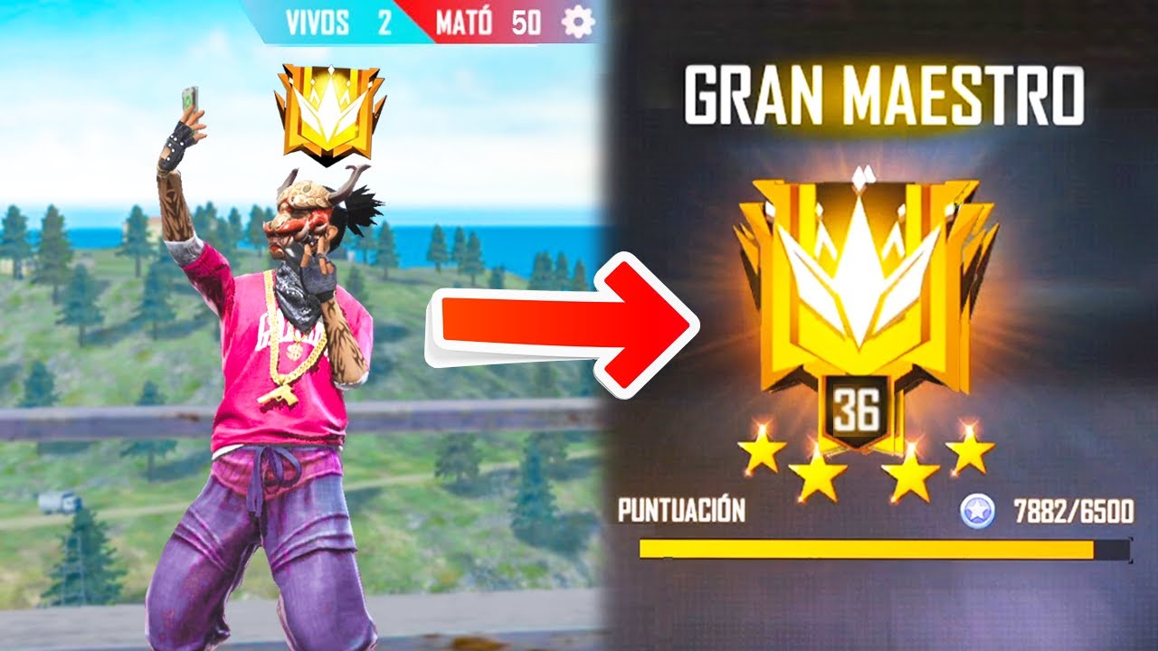 ASÍ son REALMENTE las PARTIDAS GRAN MAESTRO * muy fáciles * ???? - FREE FIRE RANDOM