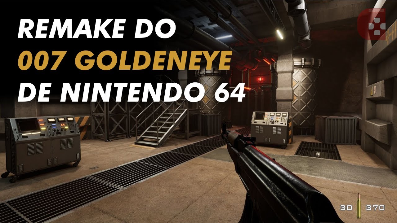 Confira o REMAKE de 007 GoldenEye do Nintendo 64 