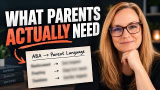 You Know ABA.  But How Do You Explain It to a Parent