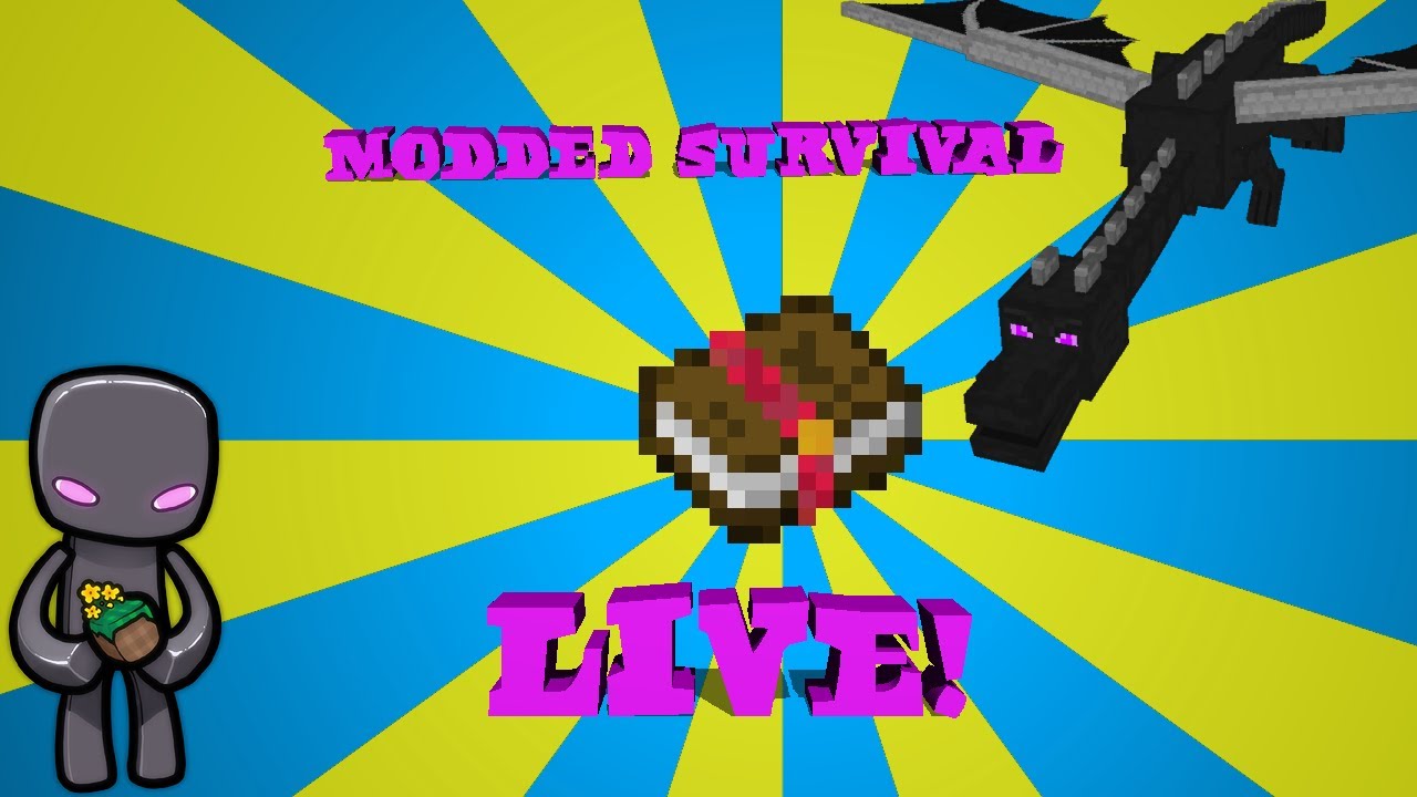 Minecraft 🏆 Modded Survival 🏆 Evolving technology LIVE! - YouTube