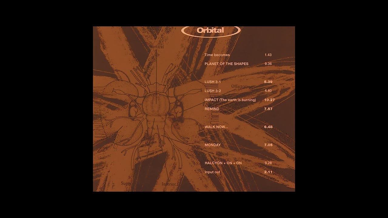 Orbital – Impact - The Remix オービタル テクノ ORBITAL - Impact (The Earth is Burning) - BROWN album - Paul and