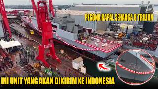 One of the two Istif frigates ordered by Indonesia is now complete. This unit will be delivered t...