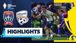 Newcastle Jets v Adelaide United | Highlights | Hahn Australia Cup 2025 Round of 32