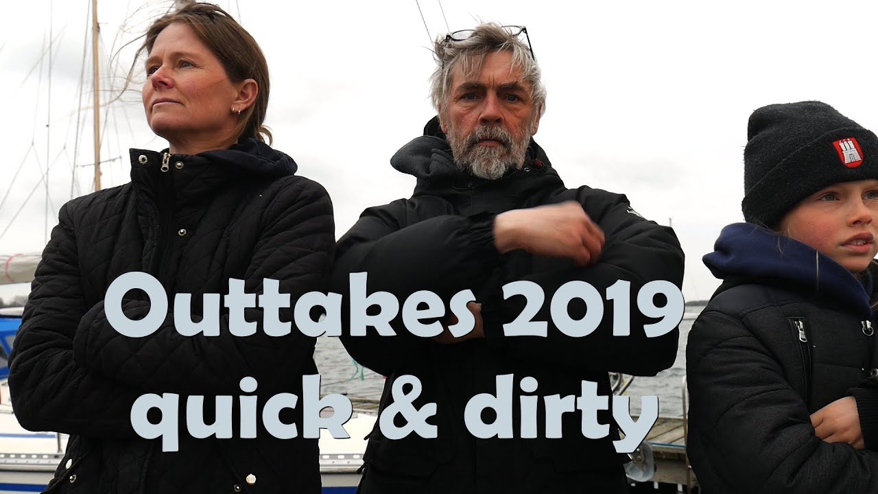 ⁣#Einhand Outtakes 2019 und andere lustige Szenen. Frohes Neues Jahr. Pleiten, Pech und Pannen.