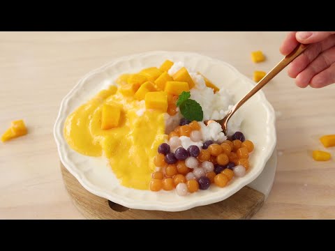 解鎖超簡單美食，芒果牛奶冰沙 #劣狐狐烘焙 #shorts