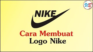 cara membuat logo nike di coreldraw | untung berbagi