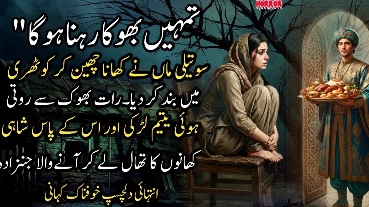 Tumhein Bhooka Rehna Hoga” | Yateem Larki, Zalim Sauteli Maa Aur Jinzzada Ki Khofnak Kahani