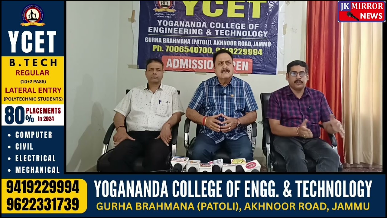 YCET, Jammu, best option for engineering aspirants @ JK Mirror News