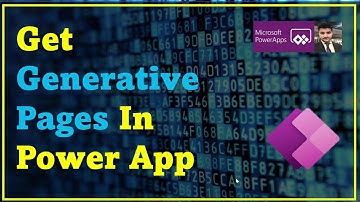create a generative page in power apps | complete guide
