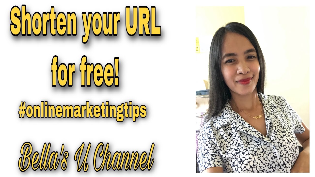 How do I shorten a URL for free /online marketing tips