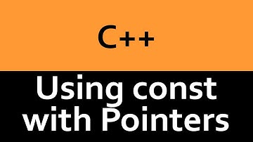 Using const with Pointers in C++