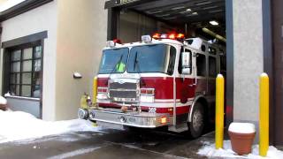 Brighton NY Engine 302 Responding on a call