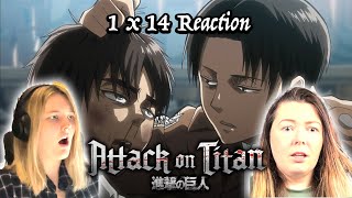 Still Can't See┃British Girls Reaction to ATTACK ON TITAN┃S1 EP 14