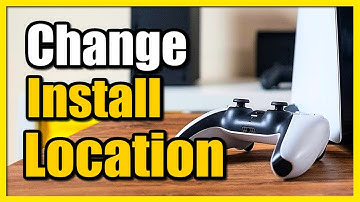 How to Change Games install Location on M.2 SSD or Extended Storage on PS5 Console