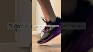 Trying my mom’s shoes on part 1