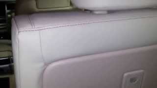 2015 Lexus LX570 Getting into the third row seats
