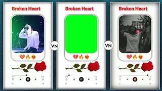 New Heart Broken 💔 Video Status Editing Vn app se kaise karen #new #trending #viral #vn #reels screenshot 5