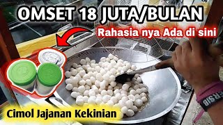 CUMA JUALAN CIMOL OMSET BISA NGALAHIN GAJI PNS !!! - Street Food Makassar