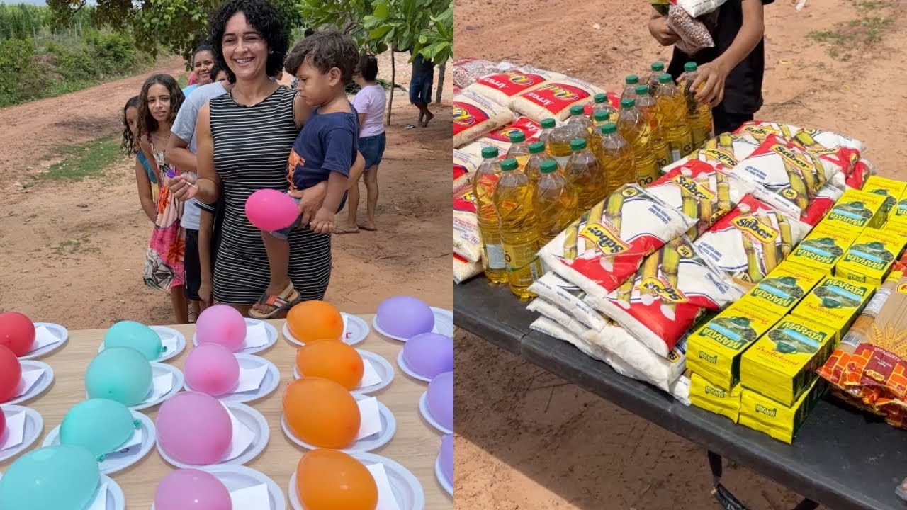 DESAFIO DO BALÃO: leve muitos alimentos para casa