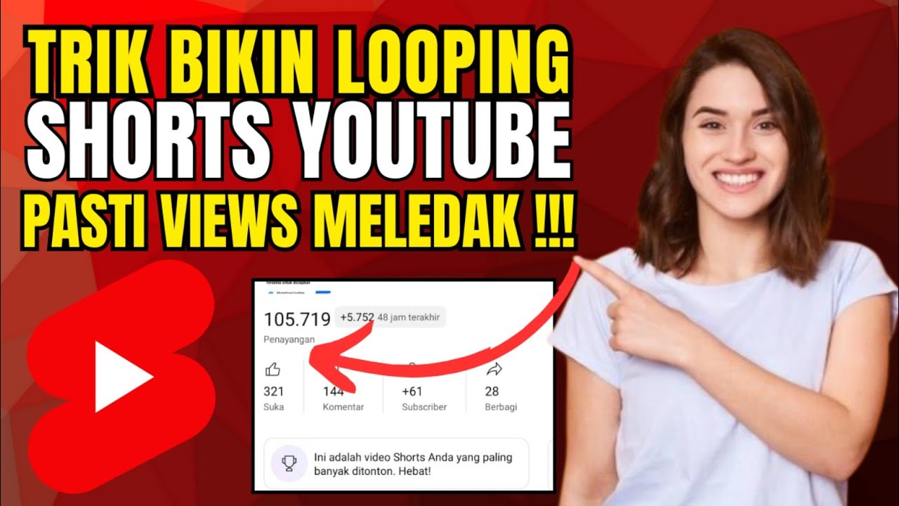 BIKIN KAGET‼️Rahasia Bikin Video Looping Yang Dipakai Youtuber Besar