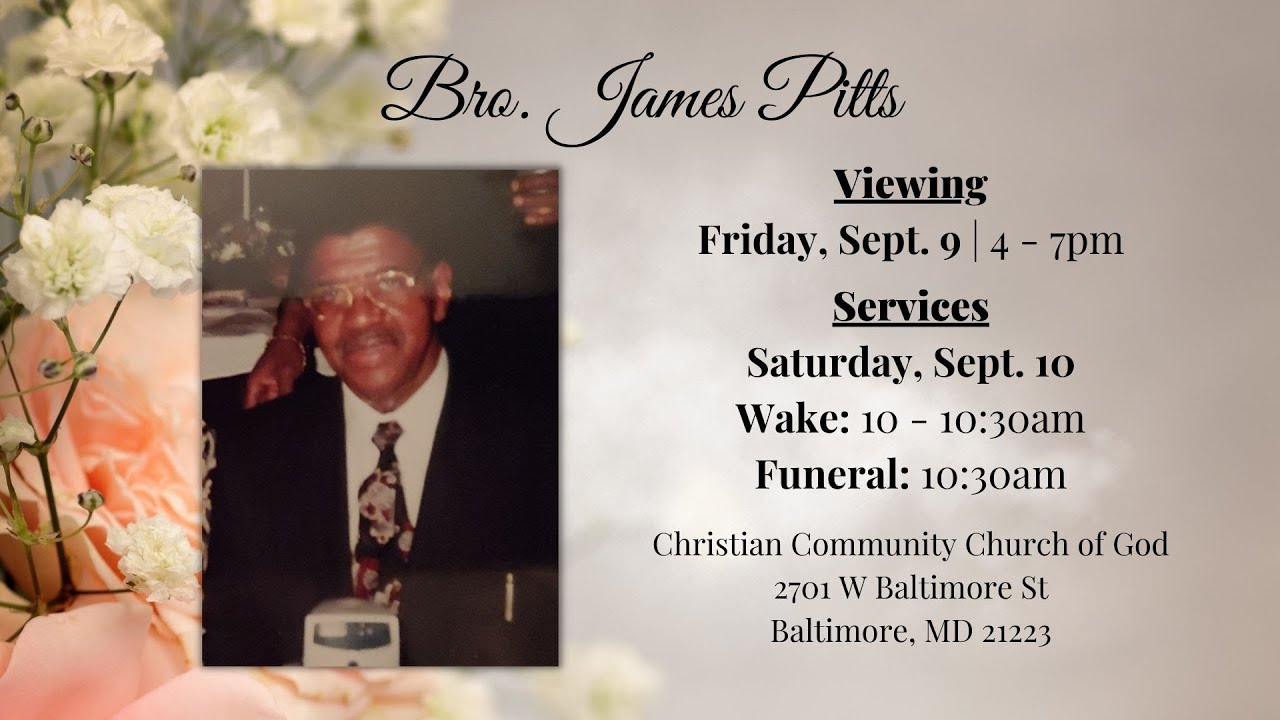 09/10/2022 Christian Community Church of God - Live Stream -- Homegoing ...