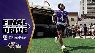 Full Newly Extended Zay Flowers 'Brings Right Mentality' | Baltimore Ravens Final Drive News