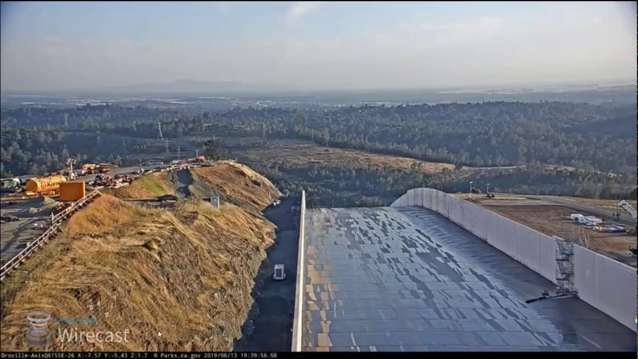 Oroville Dam Potential Earthquake Footage YouTube