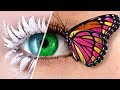 9 DIY Weird Makeup Ideas / Fairy Makeup