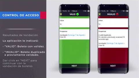 contol de acceso a eventos