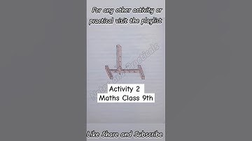 Class 9 Maths Lab Activity 2 Solution// Maths Lab Practical Class 9// #mathsactivity  #maths #file