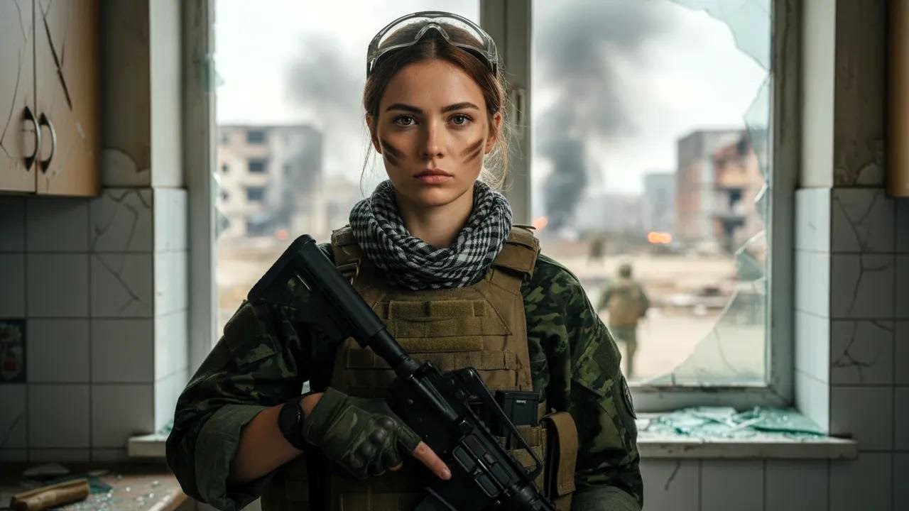 TO TYLKO KUCHARKA? DRWIŁ GROM — AŻ Z OKNA STOŁÓWKI WYELIMINOWAŁA 15 NAPASTNIKÓW PO CICHU JEDNEGO ...