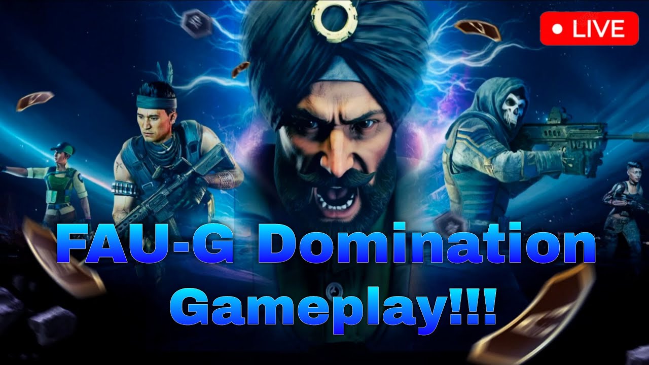 Faug FAUG Domination Gameplay | FAUG Domination Game | FAUG LAN Event | FAUG ...