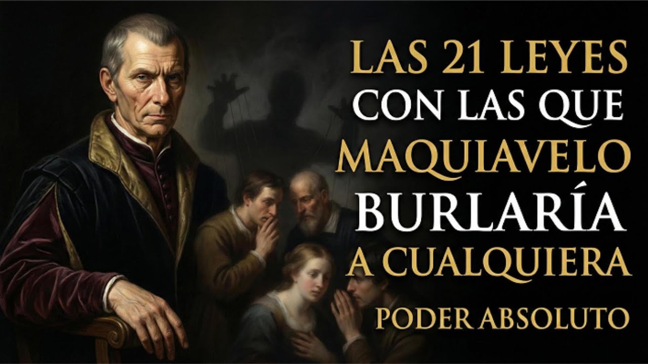 LAS 21 LEYES CON LAS QUE MAQUIAVELO BURLARÍA A CUALQUIERA | PODER ABSOLUTO