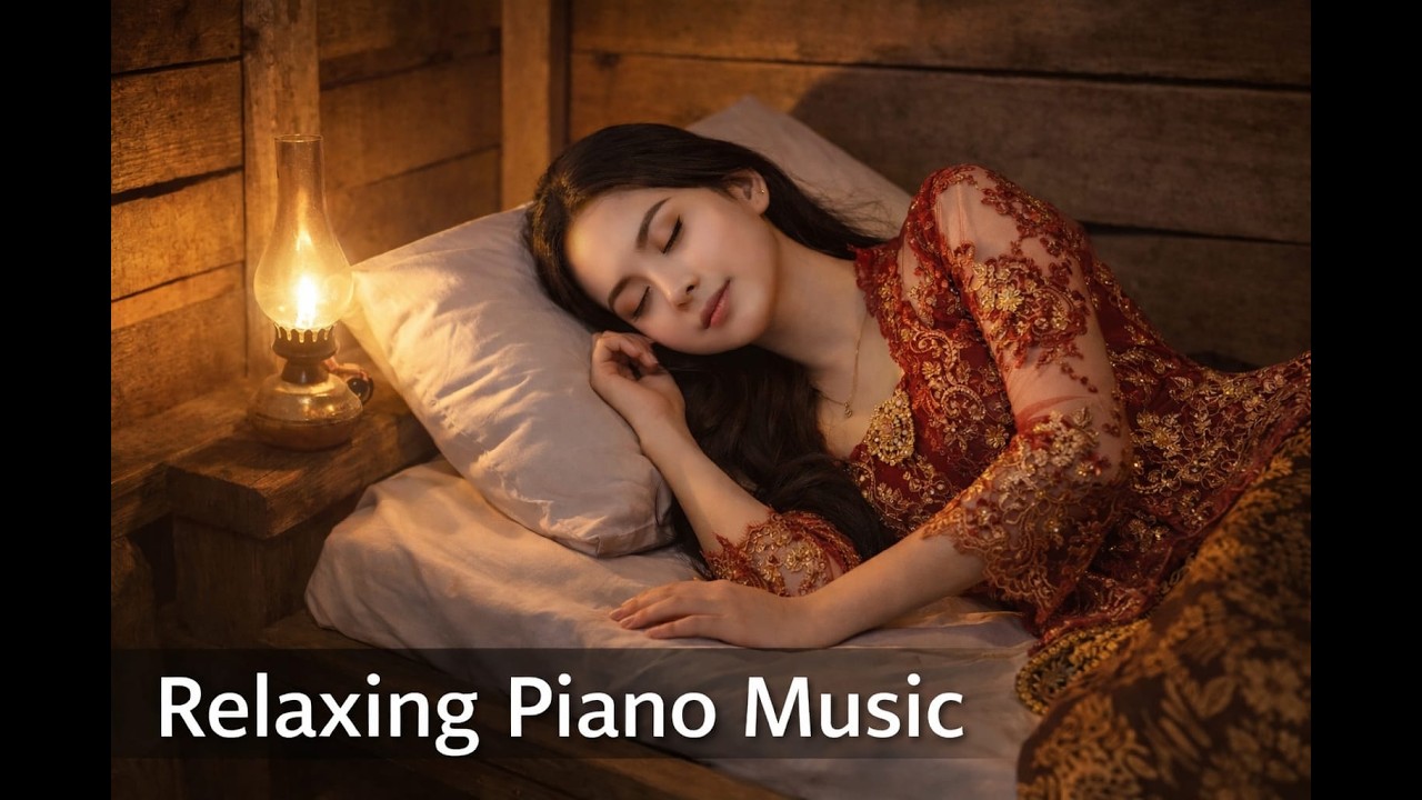 Deep Sleep Piano 🌙 Soft Relaxing Solo Piano Music for Stress Relief & Peaceful Night