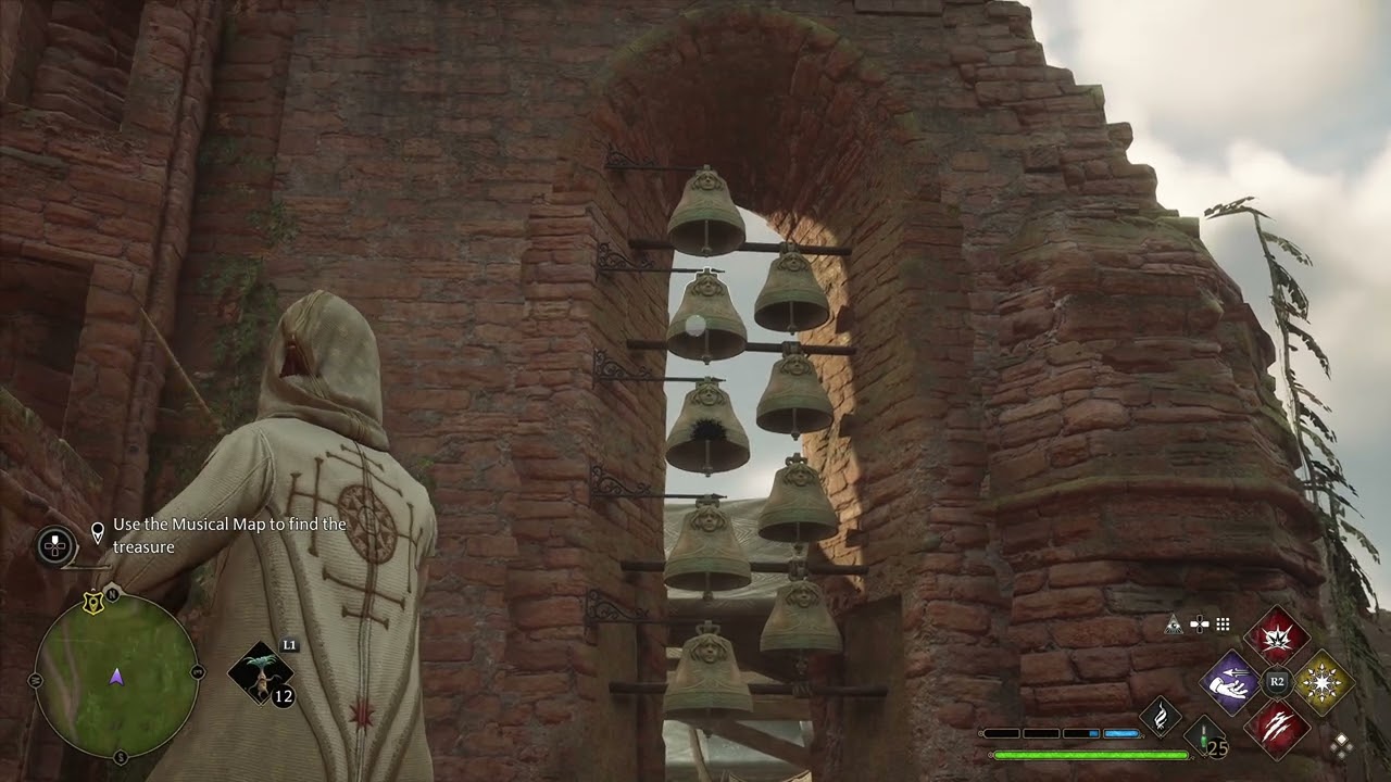 Hogwarts Legacy - Solved By The Bell - Puzzle Solve and Map Location