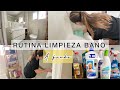 LIMPIEZA de BAÑO 🚽| cómo limpio las JUNTAS y elimino la CAL | LAURA BALLESTEROS