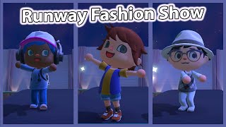 Animal Crossing Runway Fashion Show