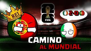 PORTUGAL SUFRE PERO AVANZA! 🇵🇹🔥| Eliminatorias UEFA 2026  #countryballs