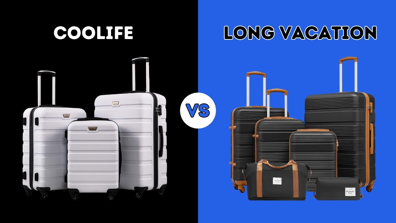 ⭐ COOLIFE VS LONG VACATION LUGGAGE ⭐ | COMPARISON