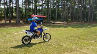 Yz85 First Test Run Straight Off The Crf100