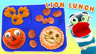 Fizzy Packs Animal Themed Lunch Box and Lions Eat It