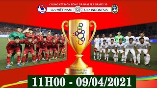 Trực tiếp🔴Chung Kết | U22 Indonesia - U22 Việt Nam | Cú Sút Xa Đẳng Cấp Cự Ly 30m Lật Ngược Tình Thế