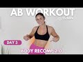 Beginnerfriendly ab workout 15 minutes  body recomposition series