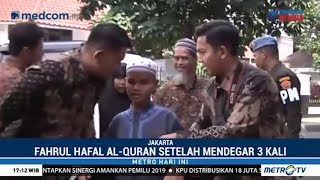 JK Kagum Bocah Tunanetra Hafal Alquran 30 Juz