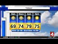 Metro Detroit weather: Highs in the 70s Saturday