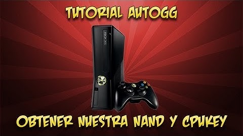 AutoGG hacer una copia de seguridad de nuestra nand y cpukey  (Metodo Xell)