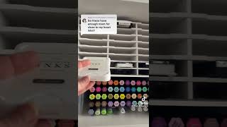 Great Storage Idea for Close to My Heart Ink Pads #craftroomorganization