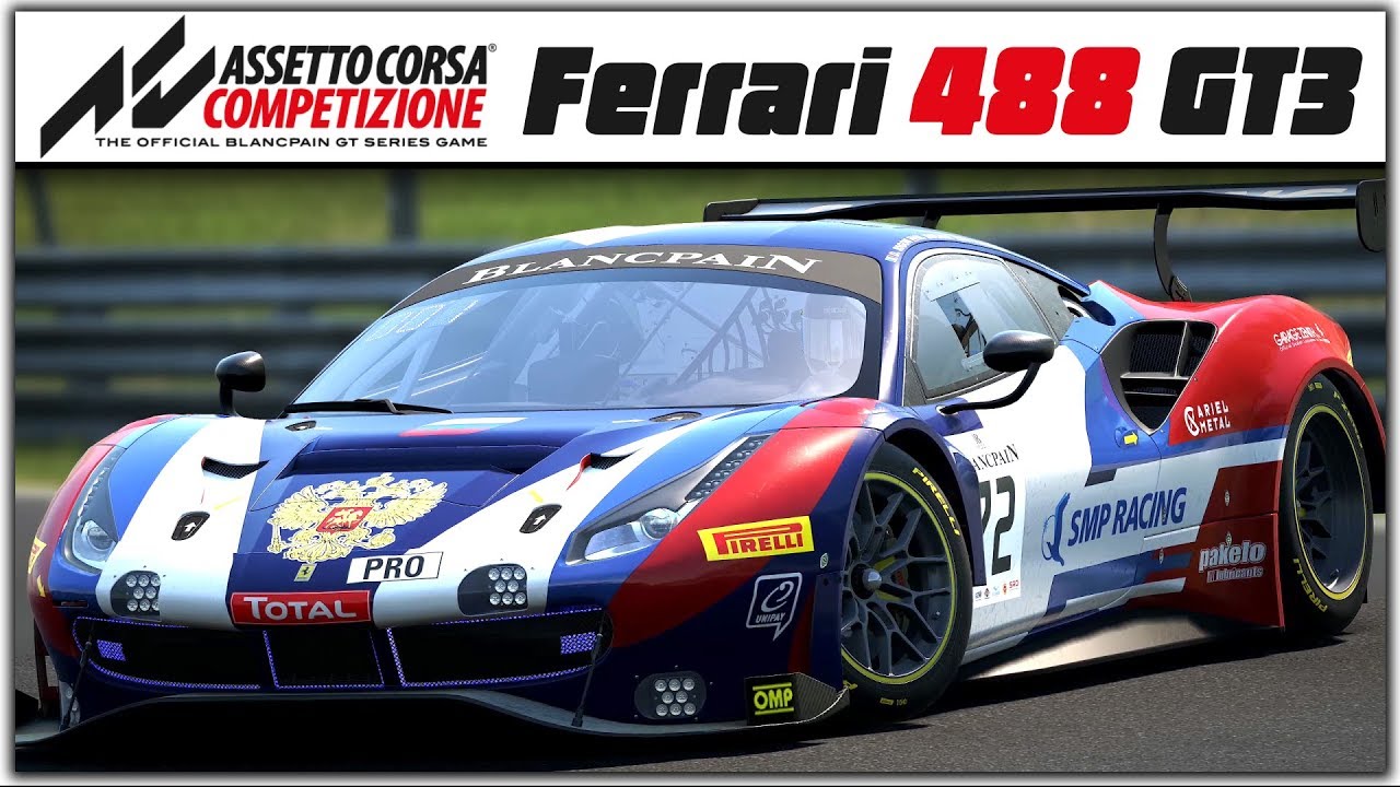 Slow Motion Beauty Of Assetto Corsa Competizione Ferrari 488 Gt3